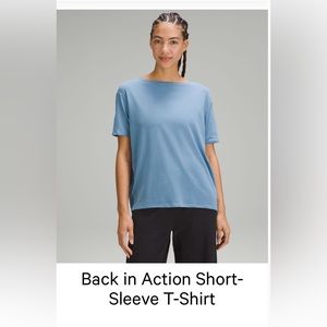 Back in Action Lululemon shirt size 10